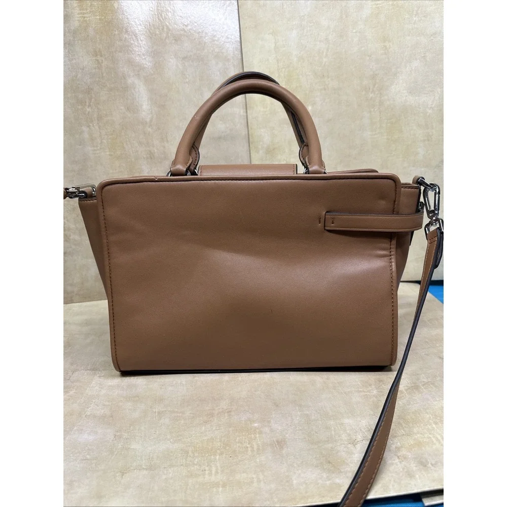 Calvin Klein Jade Tailored‎ Satchel Designer Woman's Handbag WOW!